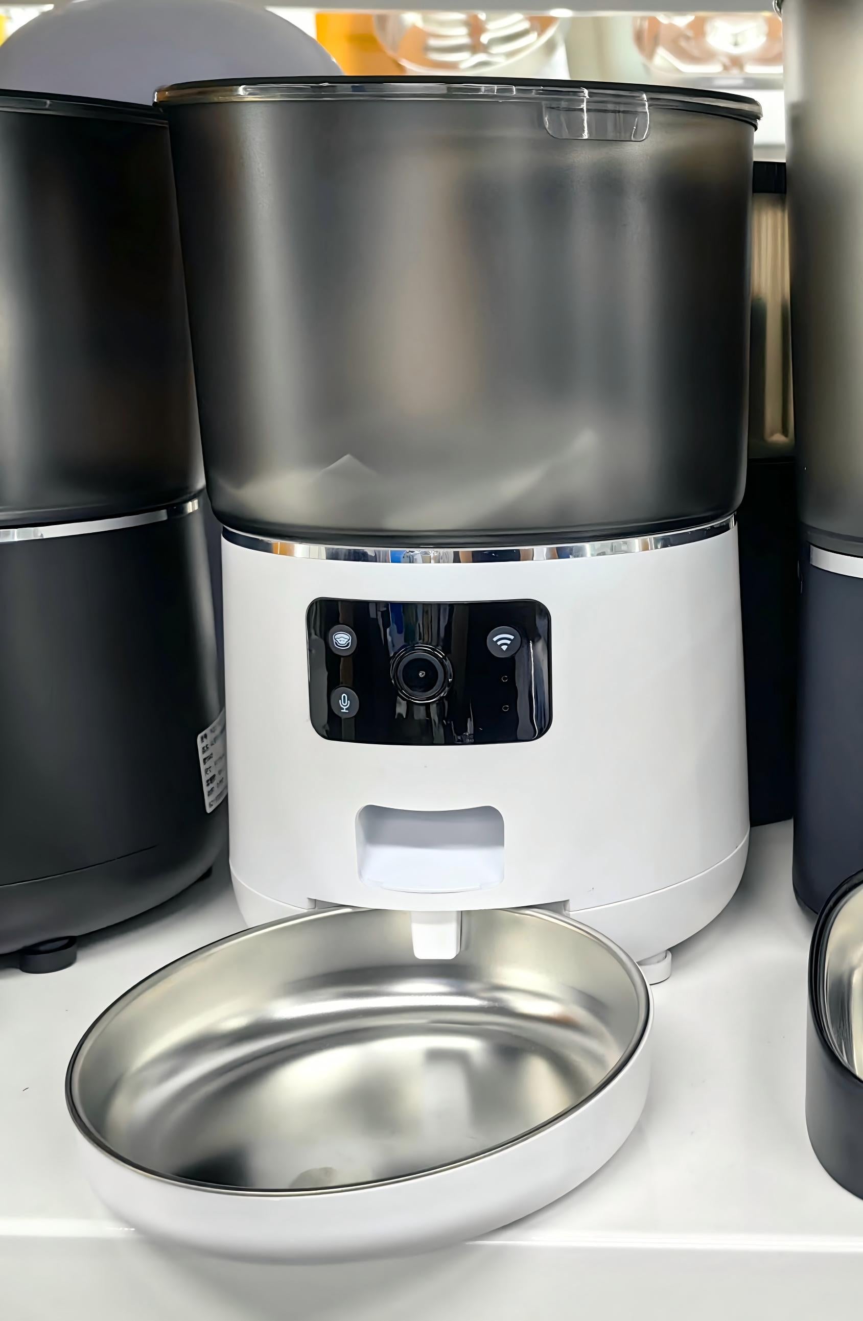 Intelligenter Futterautomat für Haustiere mit HD-Kamera & Zwei-Wege-Audio | 4L